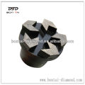 Diamond plug for stone and concrete grinding